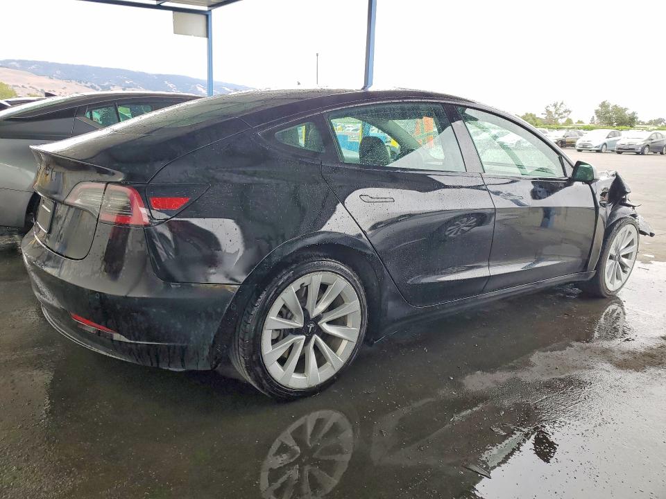 Photo 3 from auction – 2022 TESLA MODEL 3 with VIN 5YJ3E1EA0NF189280