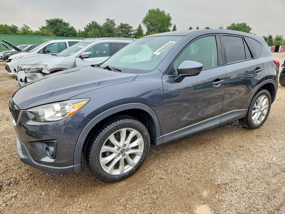 MAZDA CX-5 2015 with VIN JM3KE4DY4F0450218 - Photo from auction