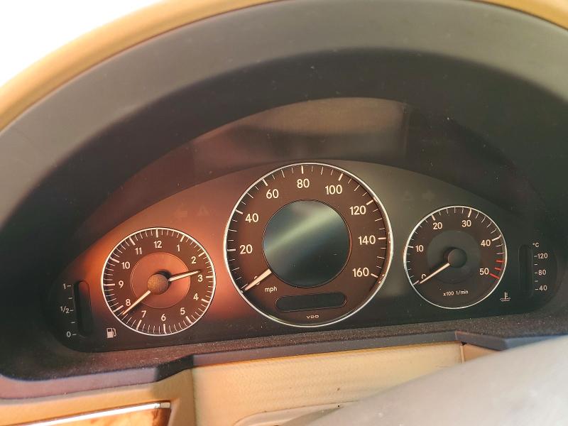 Photo 9 from auction – 2008 MERCEDES-BENZ E with VIN WDBUF22X98B284362
