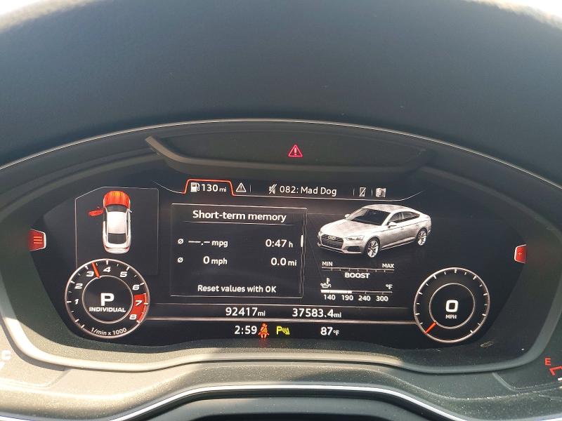 Photo 9 from auction – 2018 AUDI S5 with VIN WAUC4CF53JA063799