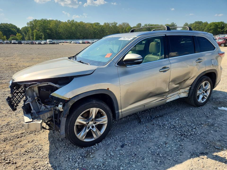 TOYOTA HIGHLANDER 2014 with VIN 5TDYKRFH2ES032841 - Photo from auction