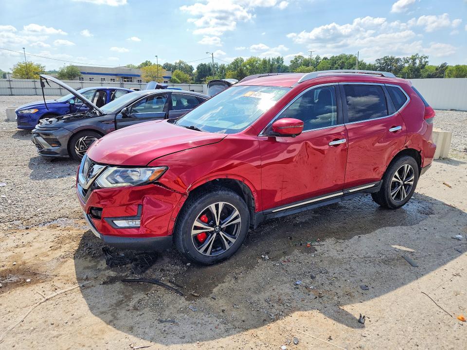 NISSAN ROGUE 2017 with VIN JN8AT2MV0HW280089 - Photo from auction