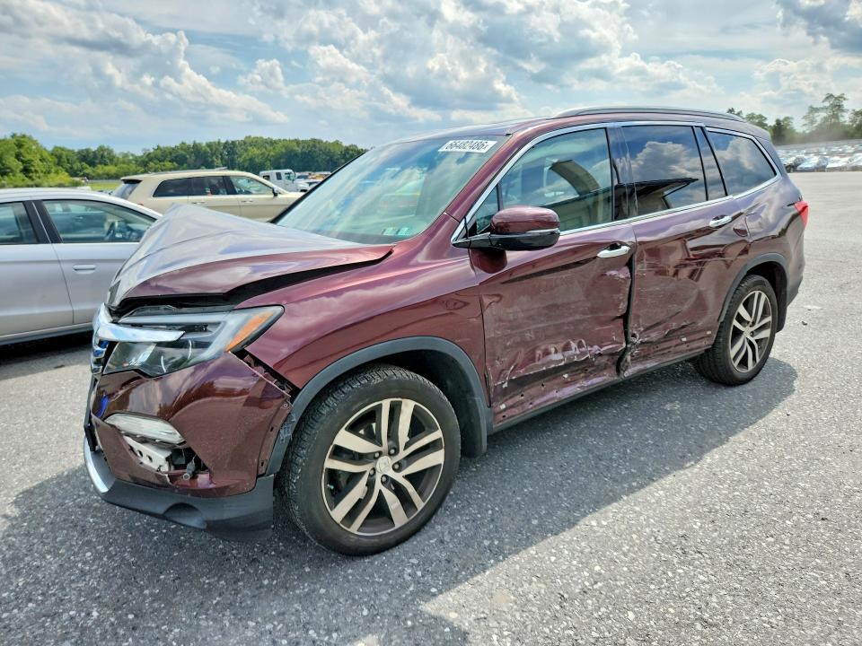 HONDA PILOT 2016 with VIN 5FNYF6H98GB043746 - Photo from auction