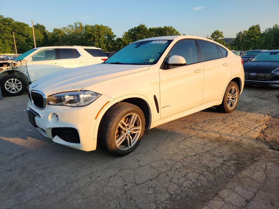 BMW X6 2017 with VIN 5UXKU2C34H0U29912 - Photo from auction