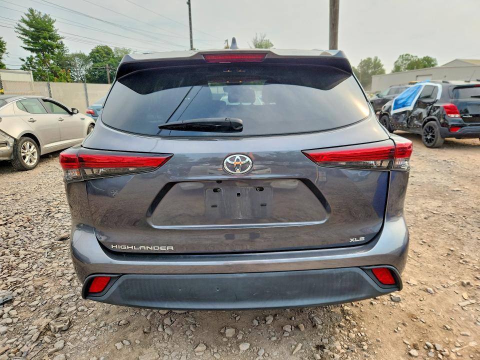 Photo 6 from auction – 2021 TOYOTA HIGHLANDER with VIN 5TDGZRAH8MS043954