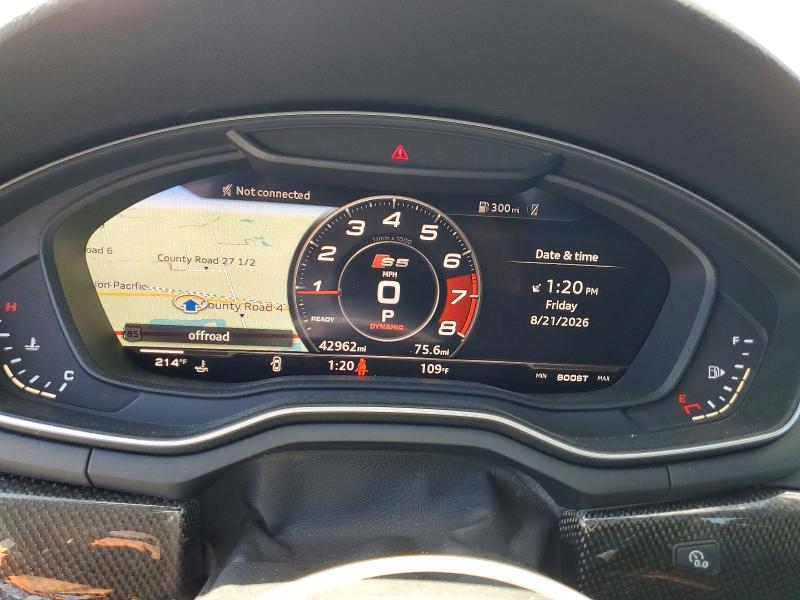 Photo 9 from auction – 2019 AUDI S5 with VIN WAUC4DF54KA070428