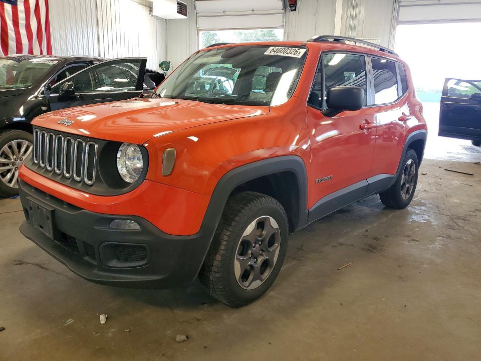JEEP RENEGADE 2017 with VIN ZACCJBAB8HPG18808 - Photo from auction