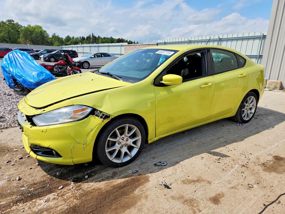 DODGE DART 2013 with VIN 1C3CDFBA2DD298547 - Photo from auction