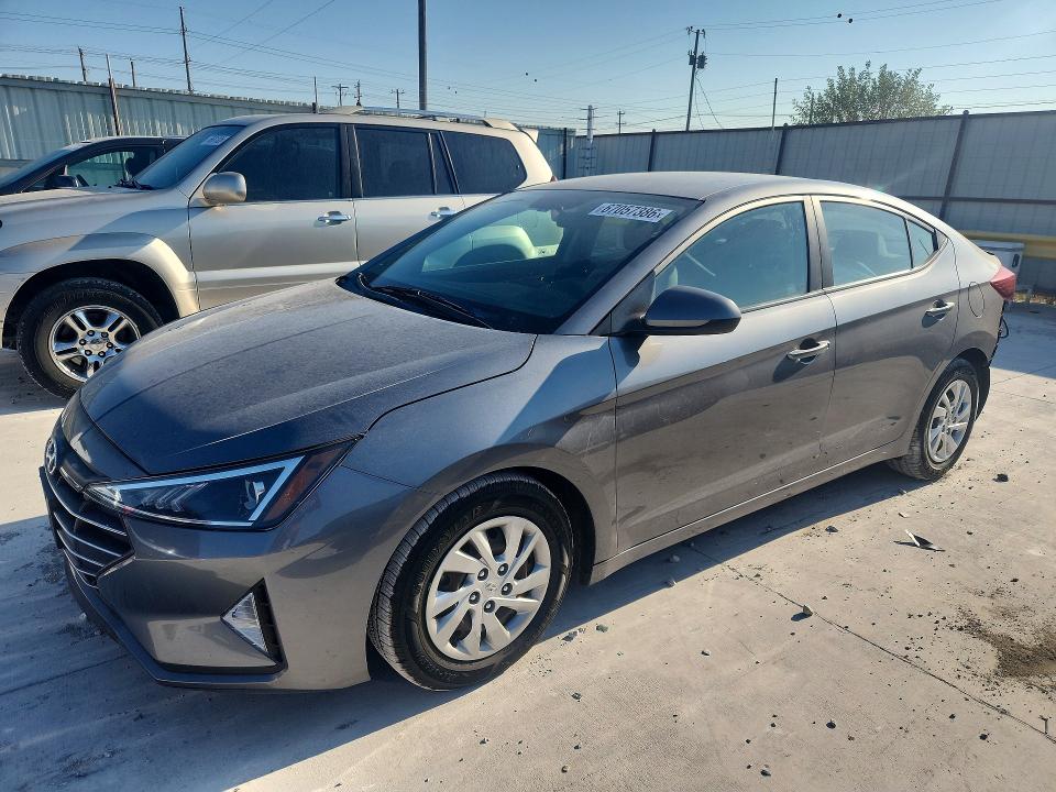 HYUNDAI ELANTRA 2019 with VIN 5NPD74LF8KH492934 - Photo from auction