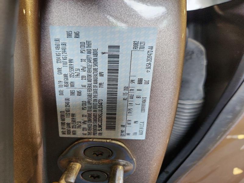 Photo 14 from auction – 2020 LINCOLN CORSAIR with VIN 5LMCJ2D95LUL03473