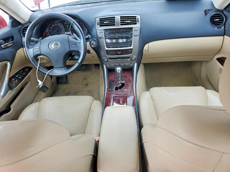 Photo 8 from auction – 2006 LEXUS IS with VIN JTHBK262765016116