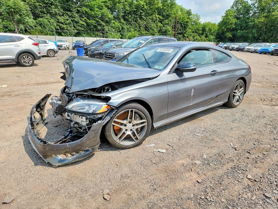 MERCEDES-BENZ C 2017 with VIN WDDWJ6EB8HF583422 - Photo from auction