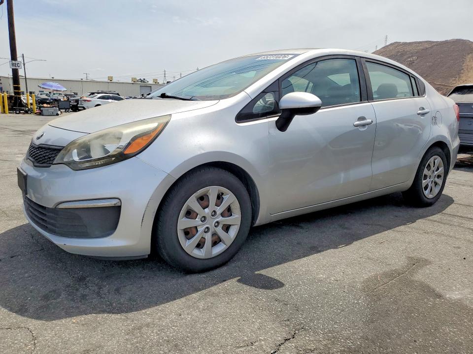 KIA RIO 2016 with VIN KNADM4A34G6670838 - Photo from auction