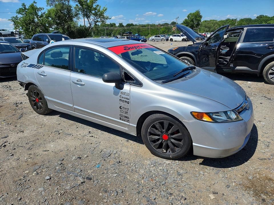 Photo 4 from auction – 2007 HONDA CIVIC with VIN 1HGFA168X7L009292