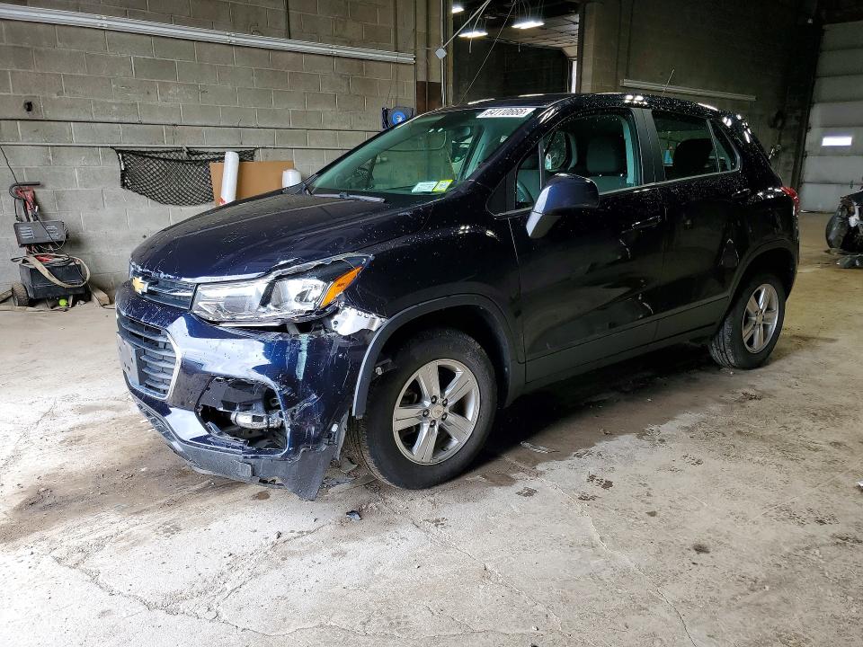 CHEVROLET TRAX 2021 with VIN KL7CJNSM0MB361579 - Photo from auction