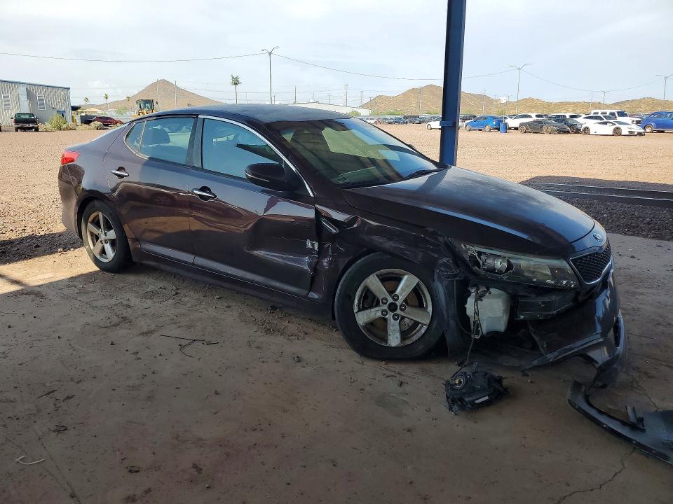 Photo 4 from auction – 2015 KIA OPTIMA with VIN 5XXGM4A78FG457653