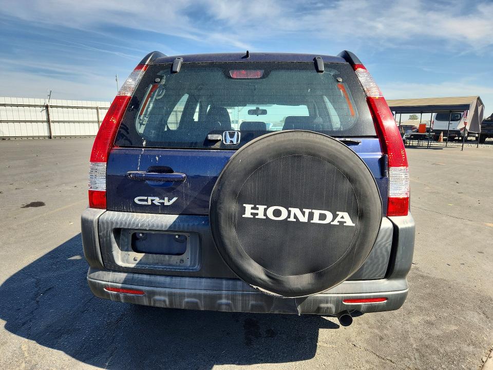 Photo 6 from auction – 2006 HOND CR-V LX 4D SUV FWD A with VIN JHLRD68526C009520