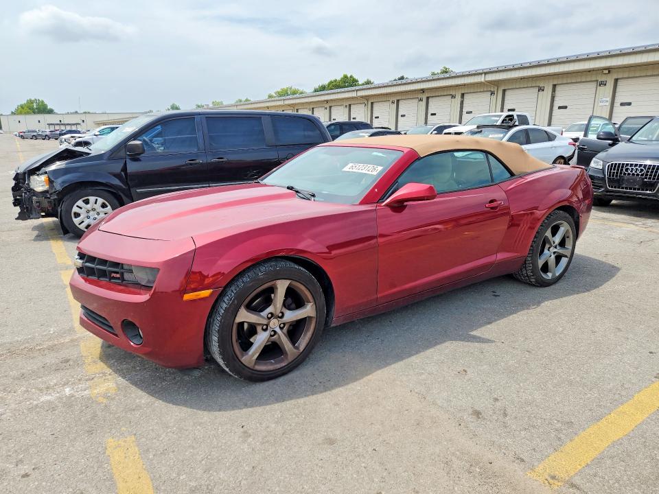 Photo 1 from auction – 2013 CHEVROLET CAMARO with VIN 2G1FC3D31D9216659