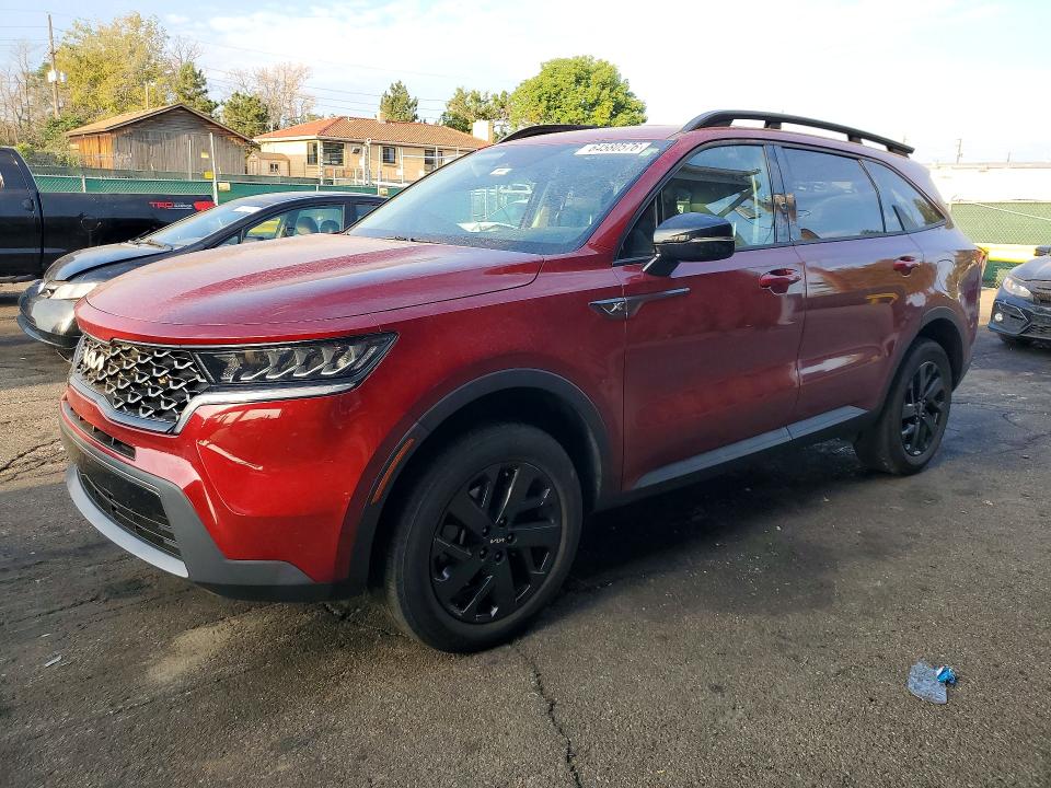 KIA SORENTO 2023 with VIN 5XYRLDLC7PG219943 - Photo from auction