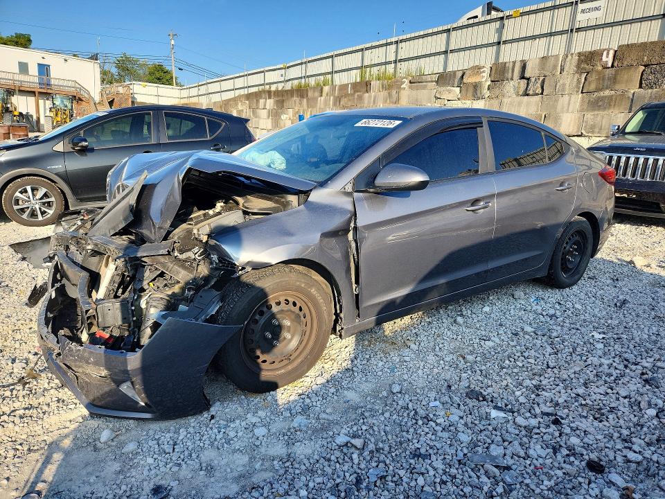 HYUNDAI ELANTRA 2019 с VIN 5NPD74LF6KH447233 - Снимка от търг