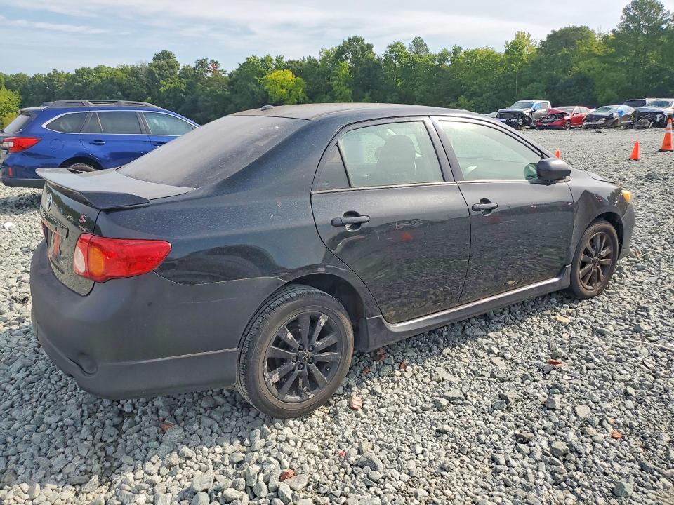 Photo 3 from auction – 2009 TOYOTA COROLLA with VIN 2T1BU40E99C102156
