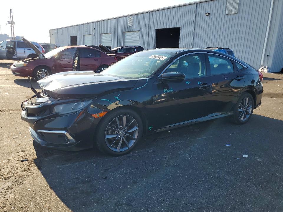 Photo 1 from auction – 2019 HONDA CIVIC with VIN 19XFC1F71KE214193