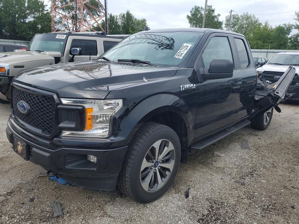 FORD F150 2020 with VIN 1FTFX1E51LFC55175 - Photo from auction