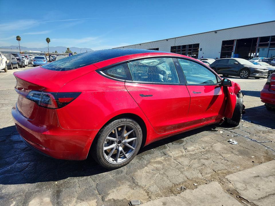 Photo 3 from auction – 2022 TESLA MODEL 3 with VIN 5YJ3E1EA1NF287590