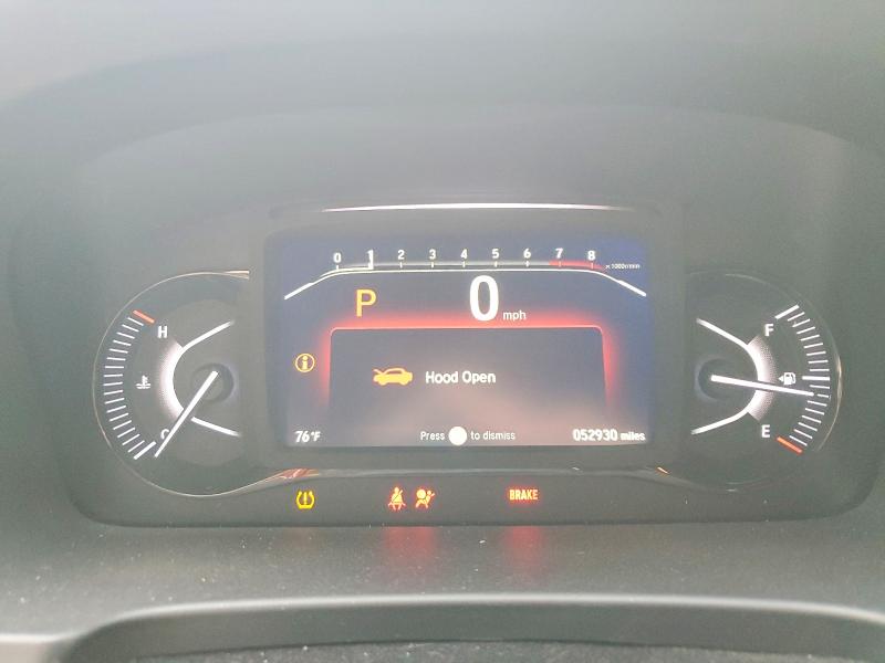 Photo 9 from auction – 2022 HONDA PASSPORT with VIN 5FNYF8H62NB024771