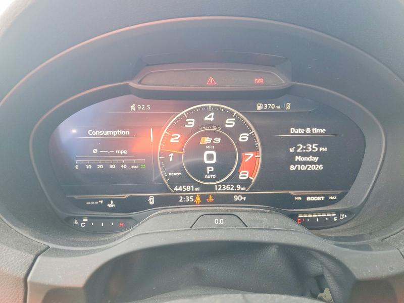 Photo 9 from auction – 2018 AUDI S3 with VIN WAUB1GFFXJ1014992