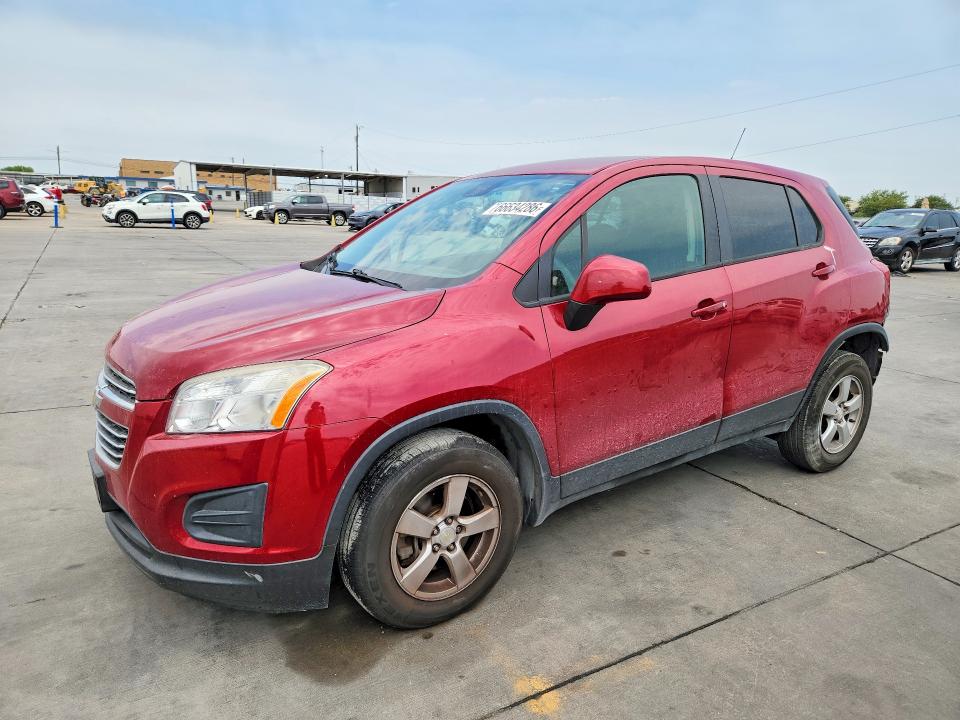 Снимка 1 от търг – 2015 CHEVROLET TRAX с VIN KL7CJPSB4FB247808