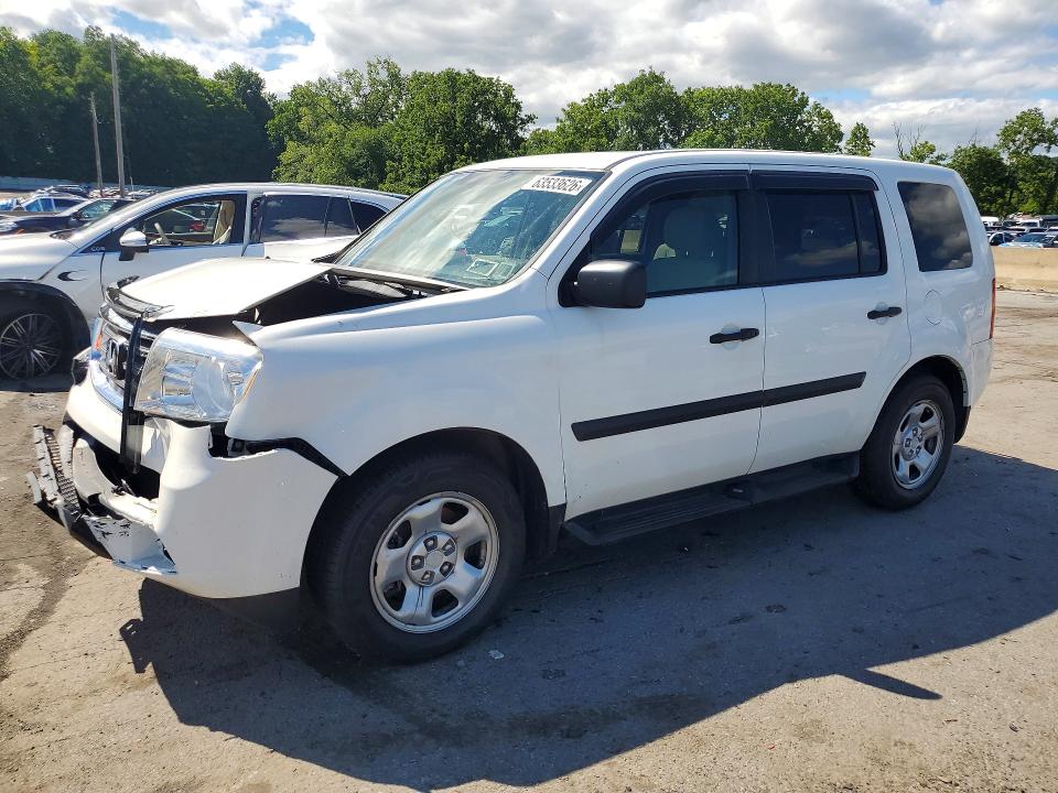 HONDA PILOT 2015 with VIN 5FNYF4H29FB050226 - Photo from auction