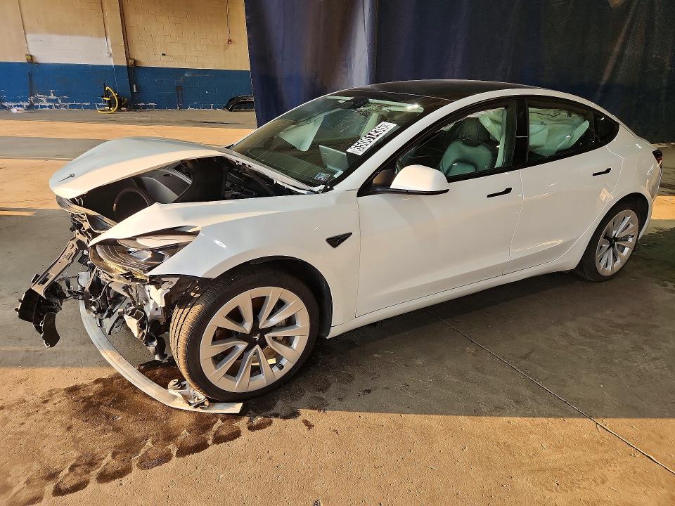 TESLA MODEL 3 2023 with VIN 5YJ3E1EA2PF450654 - Photo from auction