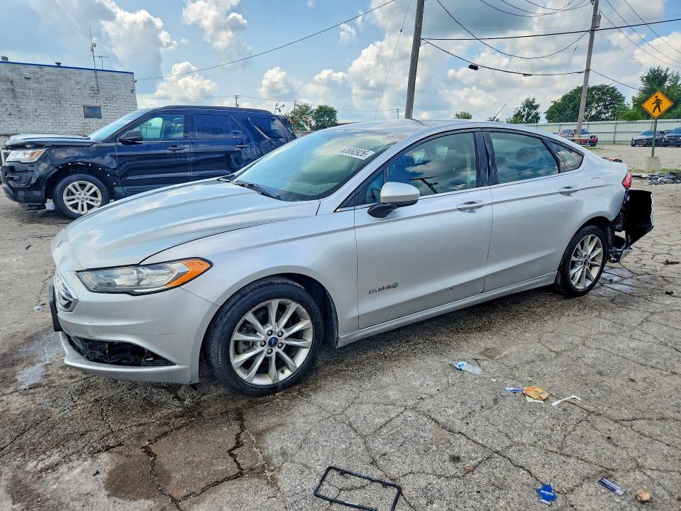 FORD FUSION 2017 with VIN 3FA6P0LU3HR380649 - Photo from auction
