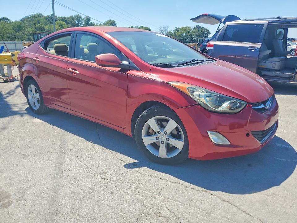 Photo 4 from auction – 2012 HYUNDAI ELANTRA with VIN KMHDH4AE3CU199078