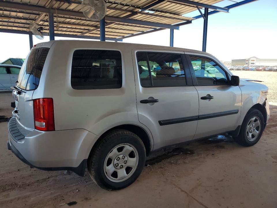 Photo 3 from auction – 2013 HONDA PILOT with VIN 5FNYF3H25DB033771