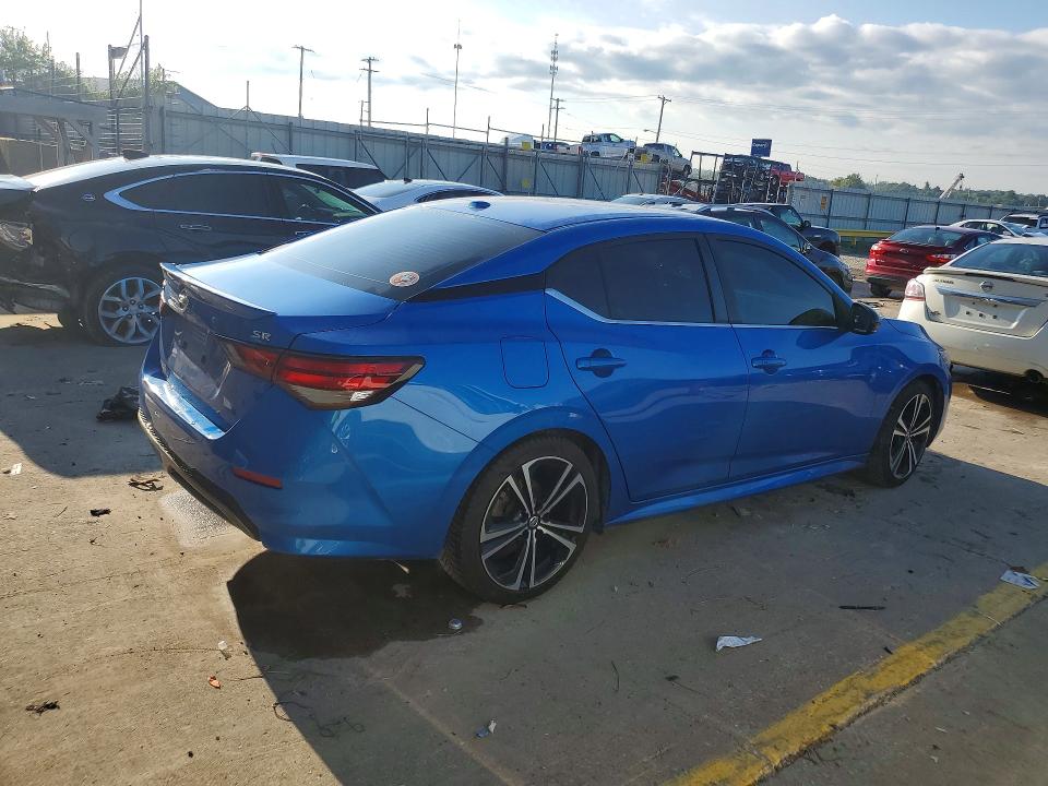 Photo 3 from auction – 2022 NISSAN SENTRA with VIN 3N1AB8DV5NY285863