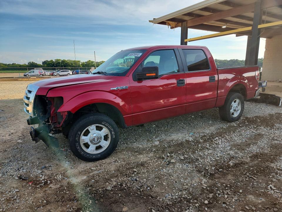 FORD F150 2012 with VIN 1FTEW1CM4CFA17801 - Photo from auction