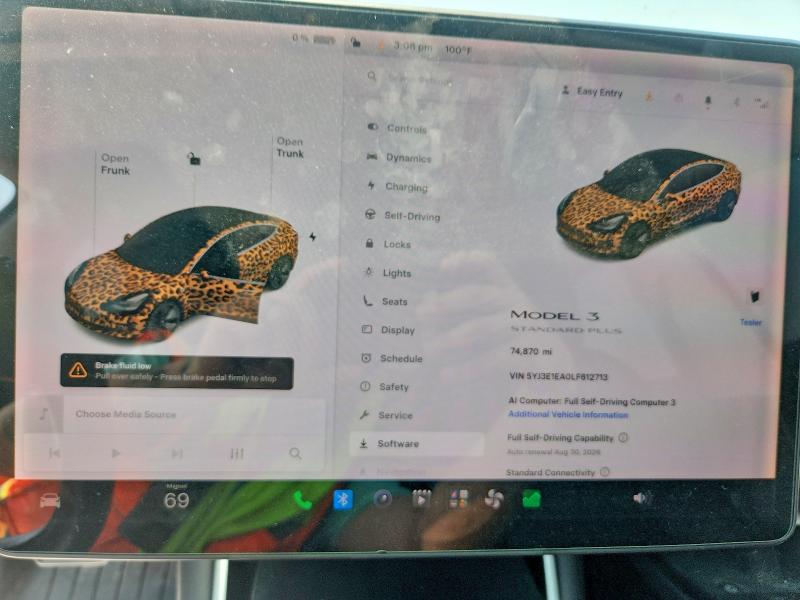 صورة رقم 9 من المزاد - 2020 TESLA MODEL 3 مع VIN 5YJ3E1EA0LF612713