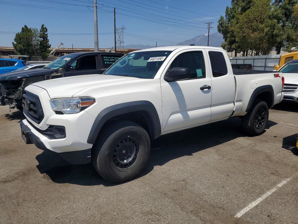 TOYOTA TACOMA 2021 with VIN 3TYRX5GN4MT007011 - Photo from auction