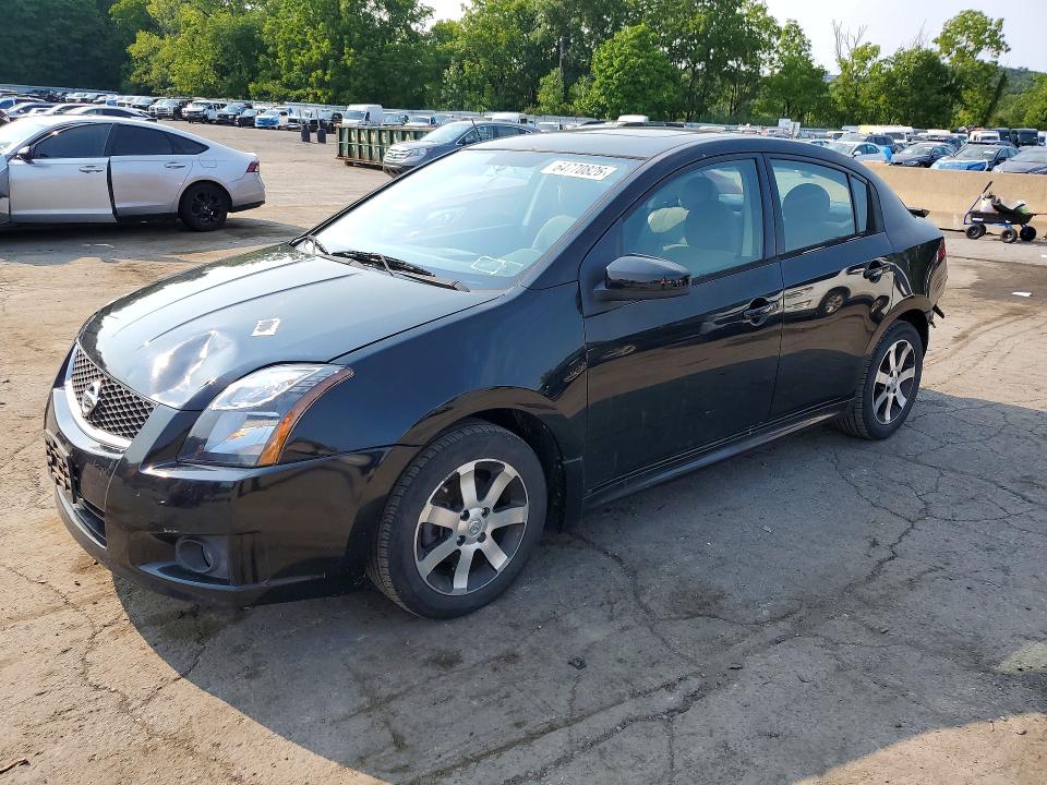 NISSAN SENTRA 2012 with VIN 3N1AB6AP3CL743100 - Photo from auction