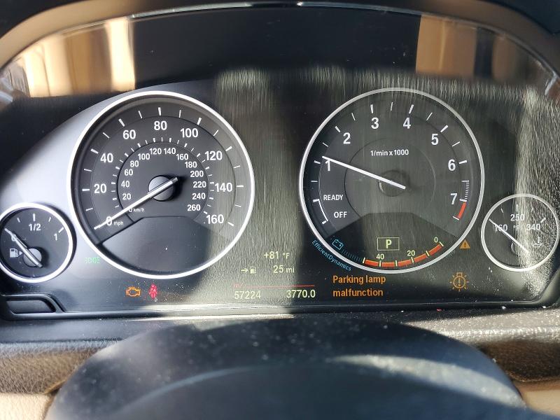 Photo 9 from auction – 2015 BMW 328 with VIN WBA3B3G57FNR87067