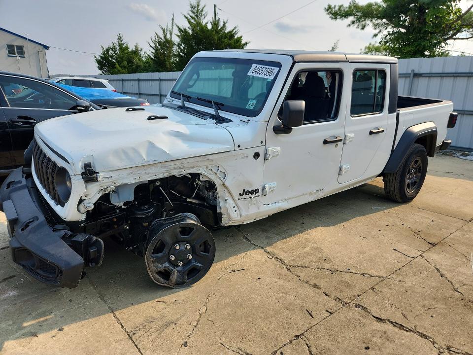 JEEP GLADIATOR 2024 with VIN 1C6HJTAG9RL100663 - Photo from auction