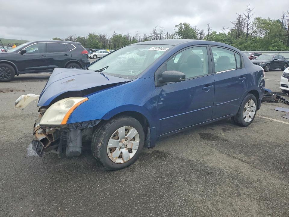 NISSAN SENTRA 2008 with VIN 3N1AB61E98L644707 - Photo from auction