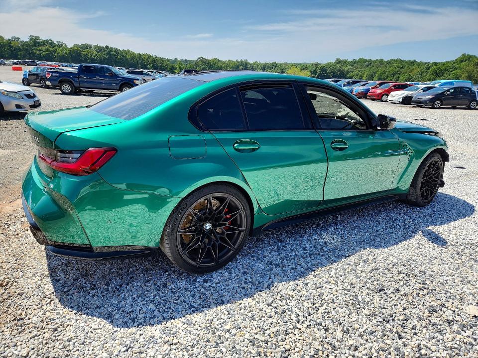 Photo 3 from auction – 2025 BMW M3 with VIN WBS33HJ06SFU47555
