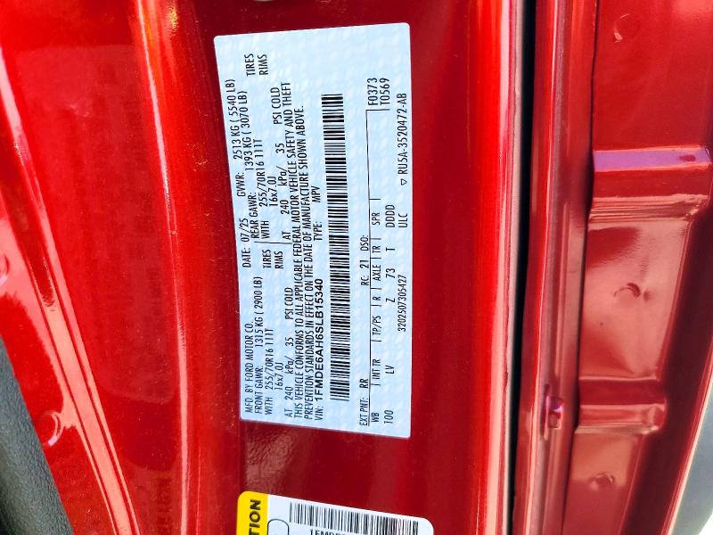 Photo 14 from auction – 2025 FORD BRONCO with VIN 1FMDE6AH6SLB15340