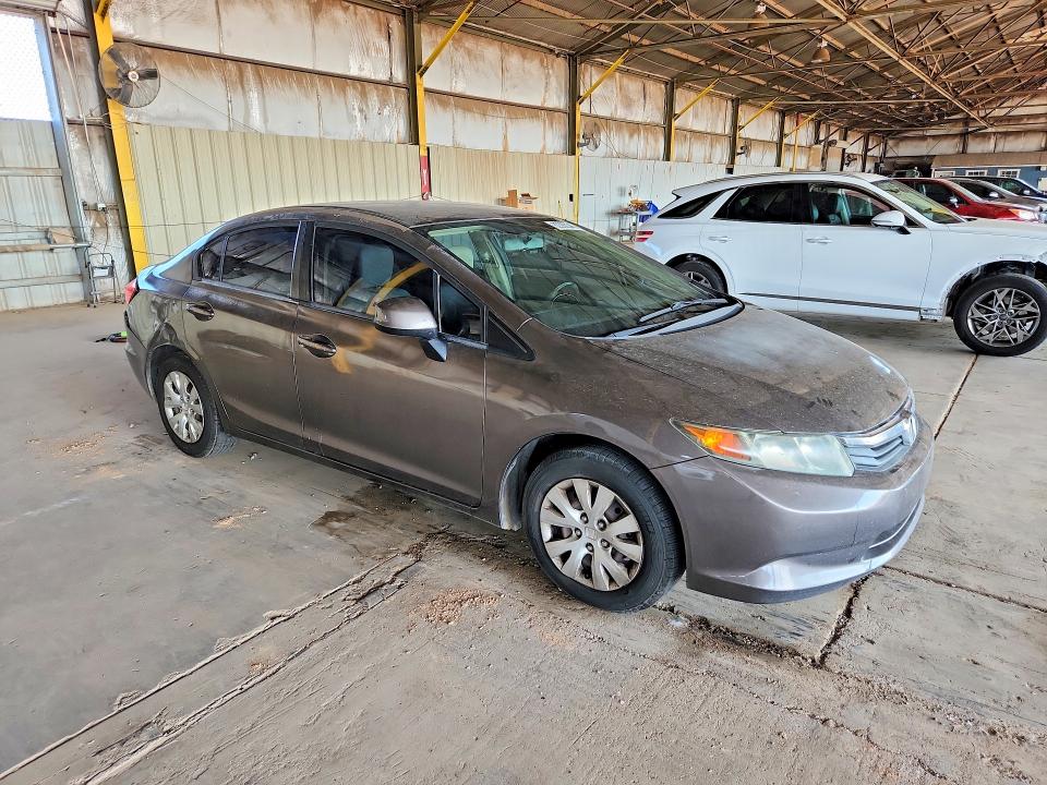 Photo 4 from auction – 2012 HONDA CIVIC with VIN 2HGFB2F56CH585686
