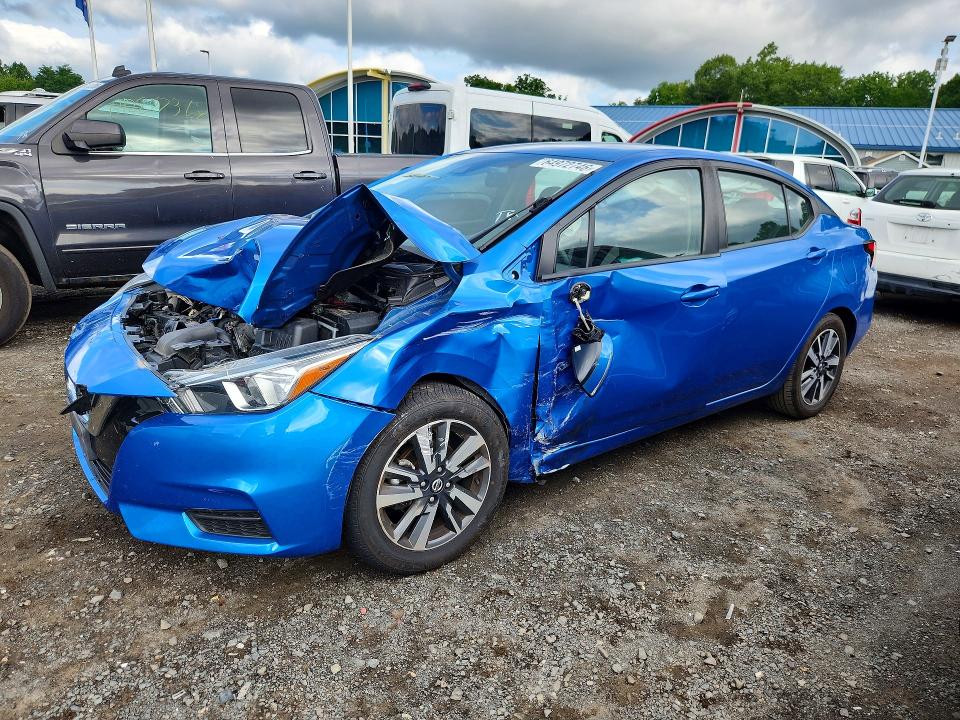 NISSAN VERSA 2021 with VIN 3N1CN8EV0ML884440 - Photo from auction