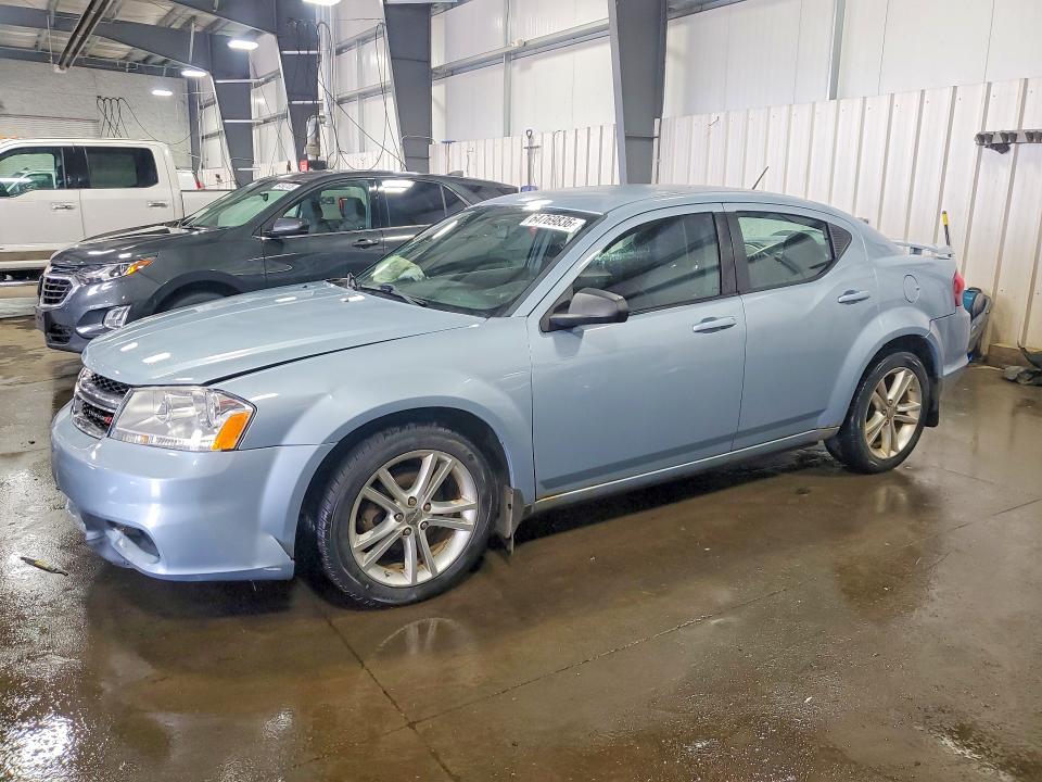 DODGE AVENGER 2013 with VIN 1C3CDZAG2DN588398 - Photo from auction