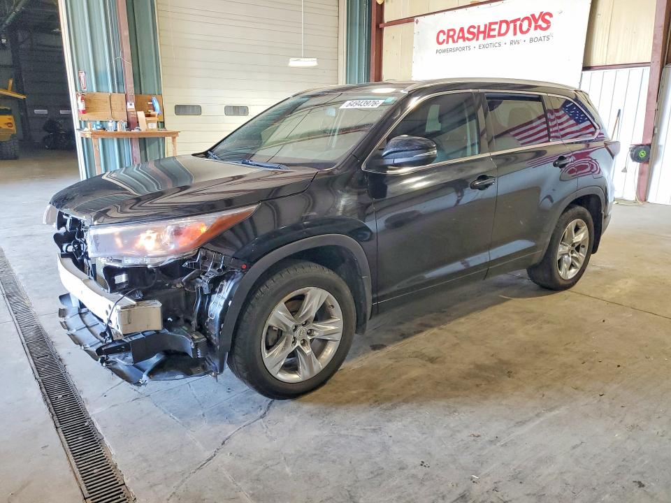 TOYOTA HIGHLANDER 2015 with VIN 5TDDKRFH3FS076749 - Photo from auction